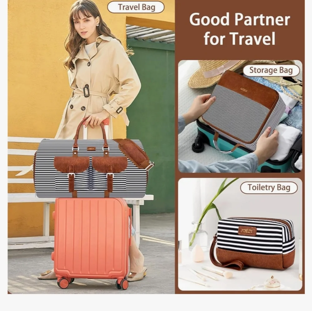Convertible Garment Duffle Bag